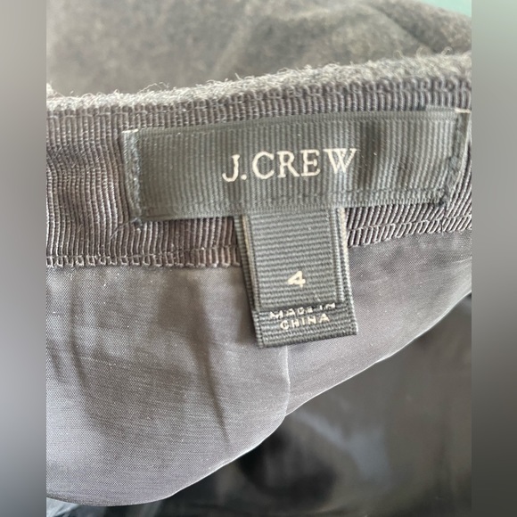J.Crew Grey Wool Miniskirt with Ruffles - Picture 5 of 5